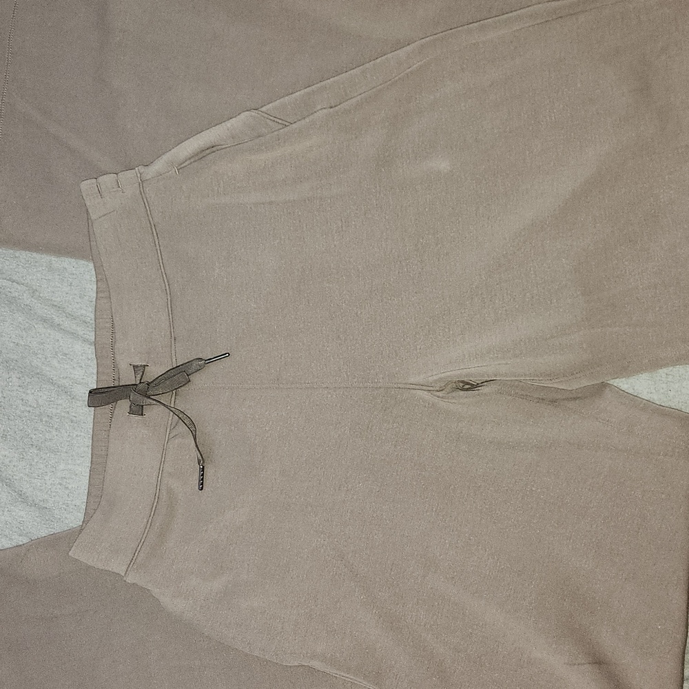 American Tall -Pull-On Tie Waist Wide Leg Pants Sz Med-X-Tall Color-Portobello - Picture 5 of 11
